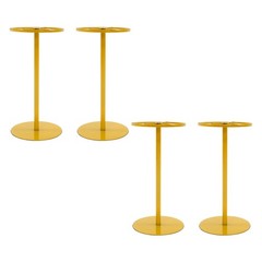 4Pcs Wedding Flower Stands Gold Tabletop Metal Flower Stand for Wedding,Party