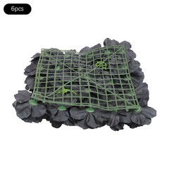 6Pcs Artificial Flower Wall Panels Backdrop Bouquet Wedding Party Background