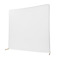 Wedding Backdrop Stand Metal Background Decoration Set + White Cloth Cover