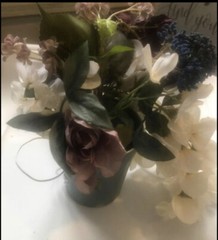 18 wedding walking aisle flowers in the vase (modern colors) see the pictures