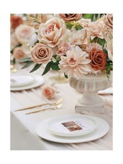 MISSPIN Artificial Flowers DIY Box Set Fake Roses Bouquet Brida… Fast USA SHIP