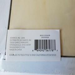 2 David Tutera Chalkboard Frame White Wash 7.5×9.5″ Blackboard Surface Farmhouse