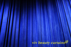 THEATER/STAGE Blue-S Vintage Classic Velvet Curtain Drape 12ft H Sound Proof