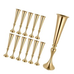 Uimoso 12 PCS Tall Trumpet Flower Vases 21.7in for Wedding Table Centerpieces