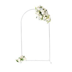 3Pcs Metal Stand Wedding Arch Backdrop Stand For Ceremony Party Yard Venue Decor