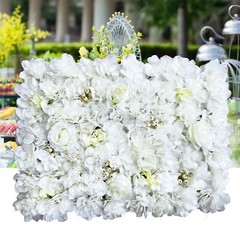 12* Artificial Flower Wall Panel Wedding Backdrop Event Party Flower Wall Panel