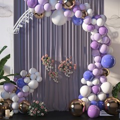 XL Large Rust-proof Wedding Arch Garden Arbor Trellis Archway Curved Vine Flower