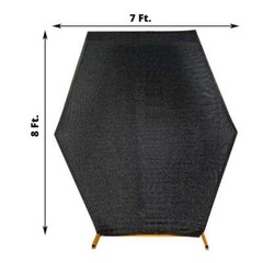 8 feet Fitted Spandex Hexagon Backdrop STAND COVER Party Events Home Decorations