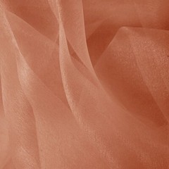 Terracotta Premium CHAIR COVER Curly Chiffon Ruffled SASHES Wedding Decorations