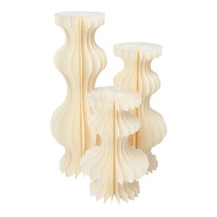 3 Pieces Cardboard Flowers Stands Centerpieces Tabletop Flower Road Leads
