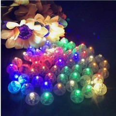 20 Pack LED Ball Lamps Multicolor Balloon Lights Wedding Party Festival Decor