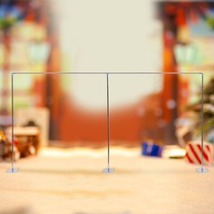Iron Wedding Party Flower Display Frame Square Arch Backdrop Decor Stand 3x6m