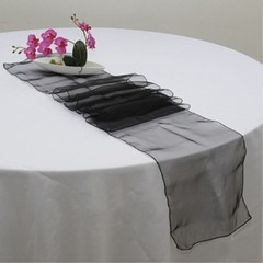 black organza chair sashes chair tie chair bow ribbon wedding anniversary decor