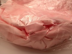FLAIRGIFTS Large Pink Satin Bow Wedding Party Coquette Wall Decor 40×24 NEW 22pc