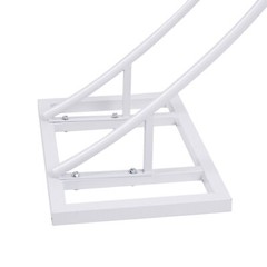 Round Metal Wedding Arch Frame White Garden Arbors Party Flowers Backdrop Stand