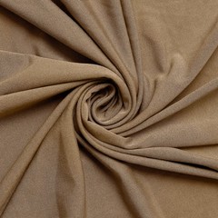 5 ft x 10 ft TAUPE 4-Way Stretch Spandex Divider Backdrop Curtain Party Wedding