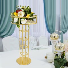 Metal Flower Frame Floral Riser Flower Display Stand Wedding Party Event Decor
