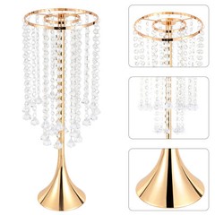 2Pcs 21.9 in Flower Vases Wedding Centerpieces Table Flower Vases Iron