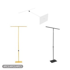 Gold/White/Black Backdrop Stands For Wedding,Adjustable Wedding Backdrop Stands,