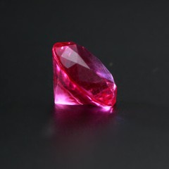 100 Pcs Fake Gems Jewels Artificial Diamonds Shaped Gemstones Purple Line Vase