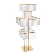2PCS Wedding Flower Stand, 5 Tier Flower Display Stand, Modern Flower Vase Stand