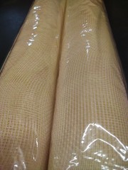 2 Rolls Deco Mesh 21″ Craig Bachman Quality 30′ Peach Two-Tone Pink & Lime Green