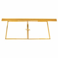 11*11*31in Modern Gold Rectangular Iron Flower Display Rack With Acrylic Plate