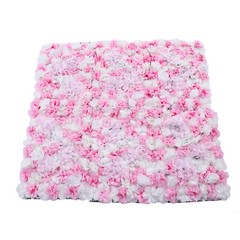 Flower Wall Panel 24″ x 16″ Artificial Roses Dahlias for Wedding & Party TOP