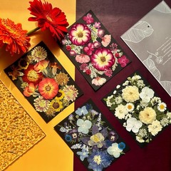 92Pcs Pred Dried Flowers for Resin, Real Assorted Natural Bulk