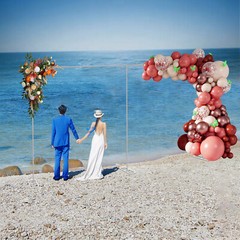 6x3m Wedding Backdrop Stand Pipe Kit carbon steel Curtain Frame Baby Shower