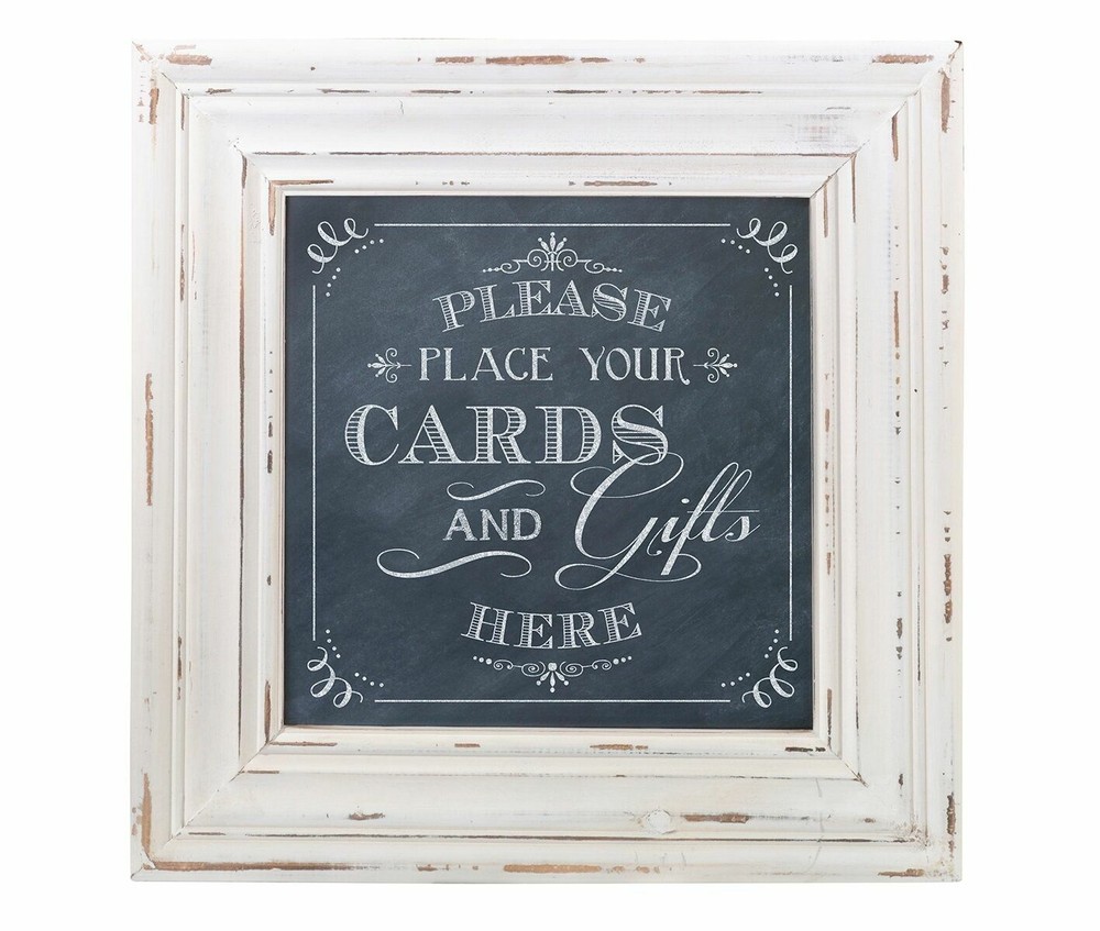 Cards and Gifts wedding sign reception gifts frame bridal shower decoration