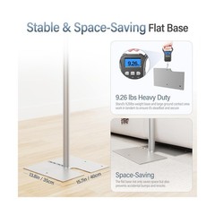 EMART Heavy Duty Backdrop Stand, 10x12Ft Adjustable Pipe and Drape kit with 9…
