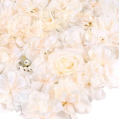 40x60cm Artificial Fake Flower Wall Panel Banquet Wedding &Party Decor 6pc