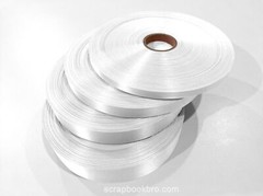16mm Wide Woven Satin Ribbon For Scrapbooking Wedding Wrap Party Decor $0.75/m