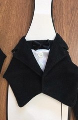 wedding Decoration, wine bottle Cover, Wedding Dress & Tux, Bridal Shower Decor