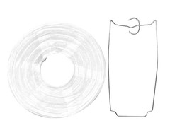 Mudra Crafts Mixed Size Round Chinese White Paper Lanterns Hanging Decor | 10…