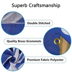 Happy Fathers Day Banner Decorations 70.9×45.3in Extra Large Size Father’s Da…