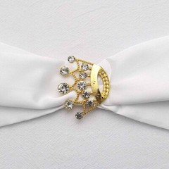 2 in Metal Rhinestones Crown Brooch Chair SASH PIN Party Events Decorations