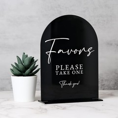 Acrylic Wedding Table Sign Rustic Calligraphy Display Stand Garden Party Decor