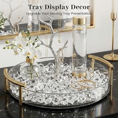 Premium Acrylic Fake Ice Rocks Vase Stabilizer Table Scatter Decor Events New