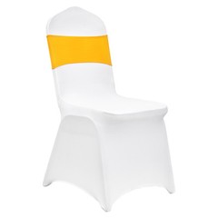 VEVOR 30PCS Stretch Spandex Folding Chair Cover Wedding Party Dining with Sashes