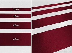 Maroon 10mm 16mm 20mm 25mm 40mm Satin Ribbon For Scrapbooking Wrap Decorations