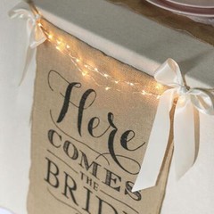 Here Comes the Toys Games Bride, Wedding Banner Party Bunting Garland Decor gift