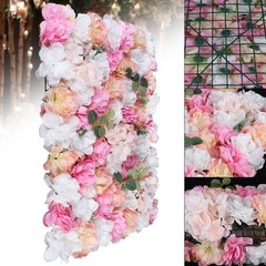 12*Artificial Flower Wall Panels Flower Panels for Venue Backdrop Wall Decor