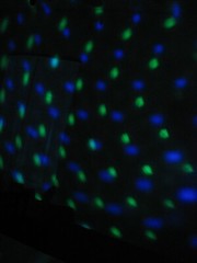 LED Lights Rotating Hanging Disco Ball Party Light VGC