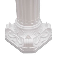 2PCS Plastic White Wedding Party Roman Pillar Artistic Roman Column Statue