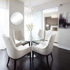 9 Inch Round Mirror for Tables at Wedding, Mirror Tiles for Crafts and DIY Pr…