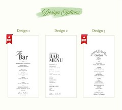 Modern Cloth Wedding Bar Menu Sign Custom Fabric Banner