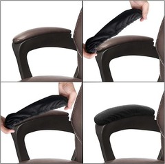 Office Chair Arm Armrest Covers – Stretchable Slipcover Protector Sleeve f