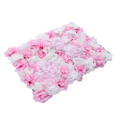 Flower Wall Panel 24″ x 16″ Artificial Roses Dahlias for Wedding & Party TOP